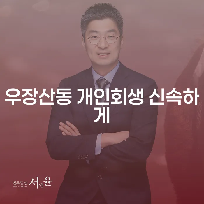 우장산동 개인회생 신속하게