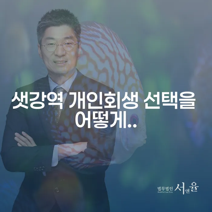 샛강역 개인회생 선택을 어떻게..