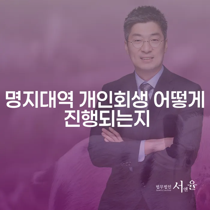 명지대역 개인회생 어떻게 진행되는지