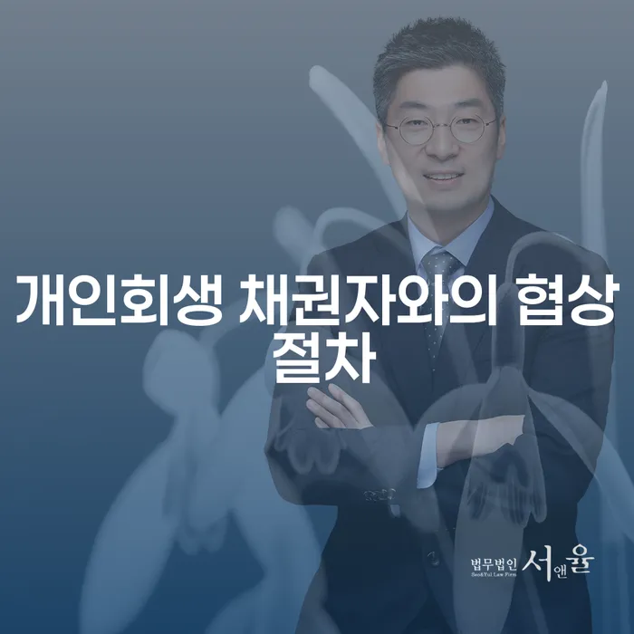 개인회생 채권자와의 협상 절차란 무엇일까요?
